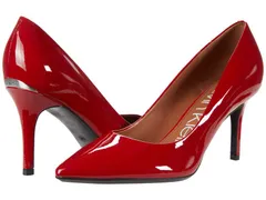 カルバンクライン レディース シューズ ヒール Calvin Klein Gayle Pump Crimson Red 1 レッドのサムネイル