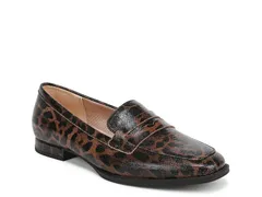 ライフストライド レディース シューズ スリッポン・ローファー LifeStrideFrankie Penny Loafer Leopard Print アニマルのサムネイル