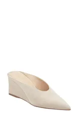 マーク・フィッシャー レディース シューズ ヒール Marc Fisher LTD Malley Pointed Toe Mule Light Naturalのサムネイル