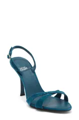 ジェフリー キャンベル レディース シューズ パンプス サンダル Jeffrey Campbell Marielle Slingback Sandal Blue Suede ブルーのサムネイル