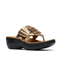 クラークス レディース シューズ ヒール Clarks Merliah 2 Kyla Gold Metallic S ゴールドのサムネイル
