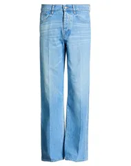 ラネウス メンズ ボトムス デニムパンツ ストレートレッグ LANEUS Blue ブルーのサムネイル
