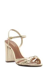 アレッツォ レディース シューズ ヒール サンダル アンクル Arezzo Ninankle Strap Sandal Platinoのサムネイル