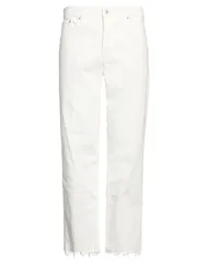 ランバン メンズ ボトムス デニムパンツ ストレートレッグ LANVIN White ホワイトのサムネイル