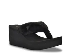 ゲス レディース シューズ サンダル GuessSabinn Wedge Sandal Black ブラックのサムネイル