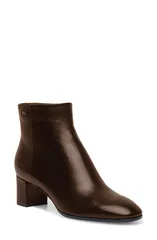 サントーニ レディース シューズ ブーツ・レインブーツ アンクル レザー ヒール Santoni Womens leather midheel ankle boot Women DARK BROWNTのサムネイル