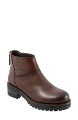 ソフトウォーク レディース シューズ ブーツ・レインブーツ SoftWalk Elmhurst Bootie Women DARK BROWN ブラウンのサムネイル