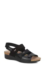 ドリュー レディース シューズ ヒール サンダル DREW Margo Slingback Sandal Women BLACK COMBO ブラックのサムネイル