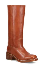 フライ レディース シューズ ブーツ・レインブーツ Frye Campus Knee High Boot Women SADDLEのサムネイル
