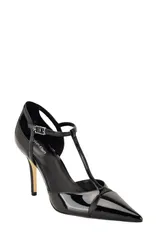 カルバンクライン レディース シューズ ヒール Calvin Klein Odielle Pointed Toe Pump BLACK 001 ブラックのサムネイル