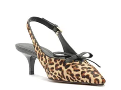 アレッツォ レディース シューズ パンプス AREZZOBowie Mid Pump Tan Leopard Print タンのサムネイル
