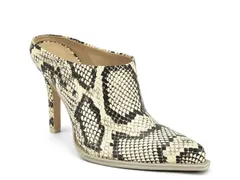 ナインウェスト レディース シューズ サンダル Nine WestReiser Mule Ivory Snake Print アイボリーのサムネイル