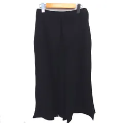クリッツィア KRIZIA Aライン スカート ロング バックスリット ウール カシミヤ混 40 黒 ブラック /TT ■ECC003のサムネイル