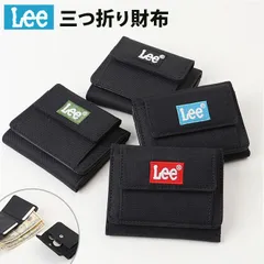 ☆ Lee カラーBOXロゴ刺繍三つ折り財布 Lee リー 財布 0520700 三つ折り財布 3つ折り財布 コンパクト財布 ミニ財布 小銭入れあり お財布 さいふ 折りたたみ財布 ブランド キッズ 男の子 男子 中学生 小学生 高校生 ラウンドファスナーのサムネイル