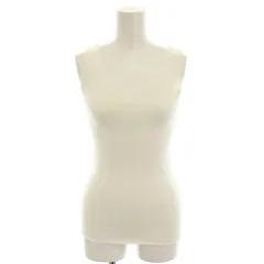 ミーイッセイミヤケ me ISSEY MIYAKE エーポック インサイド A-POC INSIDE タンクトップ カットソー Uネック ノースリーブ 白 ホワイト MI92KR201 /YTのサムネイル