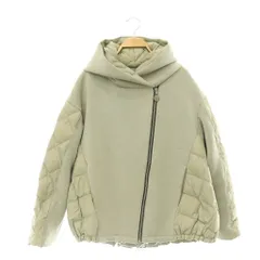 マルシャルテル MARECHAL TERRE ダウンジャケット パーカー ジップアップ 2 グレー /DO ■OSのサムネイル