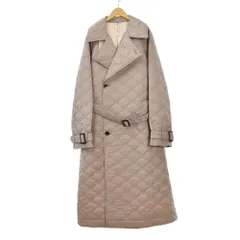 シンヤコズカ SHINYA KOZUKA 24AW TRENCH WITH KAPOK KNOT キルティング トレンチコート S グレー 2402SK11 ☆AA★のサムネイル