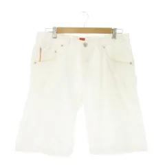 ヒューゴボス HUGO BOSS ショートパンツ 白 ホワイト ボタンフライ /AO13 ■GY58のサムネイル