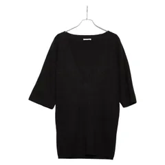 クロエ 14AW オーバーサイズVネックニット サイズ:XS ブラック カシミヤ レディース Chloe【1-0236942】のサムネイル