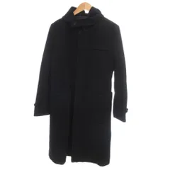 ピーピーエフエム PPFM 美品 コート F ウール 紺 ネイビー フード ジップアップ ロング丈 /HW ■ECB001のサムネイル