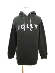 クラネオム　CLANE HOMME パーカー トレーナー プリント JOLLY 1 黒 ブラック /ryのサムネイル