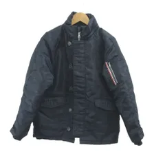 イッカ ikka ジャケット 上着 150 紺 ネイビー スタンドカラー 長袖 ジッパーポケット /NP ■ECB002のサムネイル