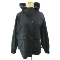 マーガレットハウエル MHL. 中綿ジャケット ブルゾン フード ショート丈 1 黒 ブラック 595-1225508 0528のサムネイル