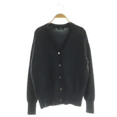 ジャーナルスタンダードレサージュ journal standard L'essage 24AW WASHABLEWOOL デザインカーディガン ニット 長袖 Vネック ネイビー /MY ■OSのサムネイル
