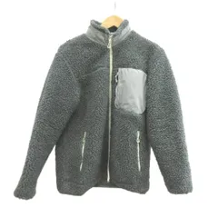 デサント DESCENTE ジャケット 上着 S グレー ボア素材 スタンドカラー 長袖 /NP ■GY99のサムネイル