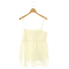 ジャスグリッティー JUSGLITTY 23AW ツイードキャミビスチェ プルオーバー 1 白 /NR ■OSのサムネイル