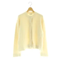 ジルサンダー JIL SANDER 23AW カーディガン クルーネック アルパカ混 ウール混 36 アイボリー J02HP0008 /MI ■OSのサムネイル