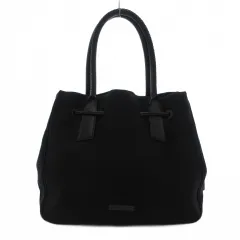 トゥミ TUMI トートバッグ 黒 ブラック 編み込みハンドル ドローストリング /SX ■GY74のサムネイル