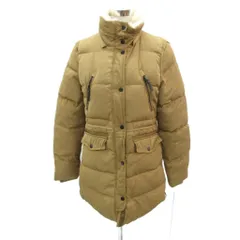 ベルシュカ Bershka ダウンコート ロング丈 XL ベージュ スタンドカラー /SM27 ■ECA001のサムネイル
