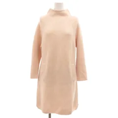 Sマックスマーラ 'S Max Mara ワンピース ニット ウール S ライトベージュ ハイネック 長袖 ポケット付き /SD ■ECG005のサムネイル