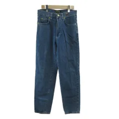 ヴェルサーチジーンズ VERSACE JEANS COUTURE デニム ジーンズ 31 インディゴ ブルー 無地 フルレングス ハイウエスト ストレートシルエット /PP ■GY99のサムネイル