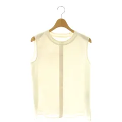 フォクシーニューヨーク FOXEY NEW YORK Primavera Blouse ブラウス ノースリーブ 38 オフホワイト 42636 /DF ■OSのサムネイル