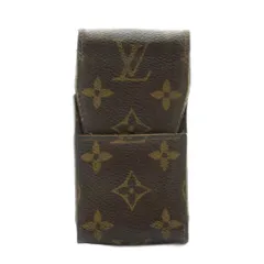 ルイヴィトン LOUIS VUITTON モノグラム エテュイシガレット シガレットケース キャンバス 茶 ブラウン M63024 /KU ■OH ▲H 13のサムネイル