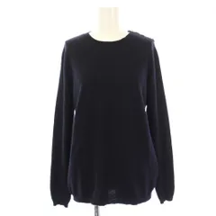 Sマックスマーラ 'S Max Mara ニット カットソー 薄手 ウール カシミヤ混 長袖 M 黒 ブラック 93660213675 /HNのサムネイル