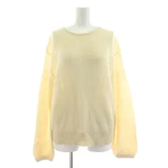 フィグロンドン fig London mimi pullover ニット セーター 長袖 ウール混 アルパカ混 F アイボリー 70-01-KN-009-23-2 /KUのサムネイル