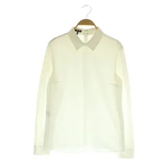 ジルサンダー JIL SANDER NAVY 長袖シャツ プルオーバー ストレッチ 38 ホワイト /MY ■OS ■GY06のサムネイル