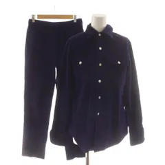 ラルフローレン RALPH LAUREN セットアップ シャツジャケット パンツ スラックス 7 9 紫 パープル 長袖 コーデュロイ /RRのサムネイル