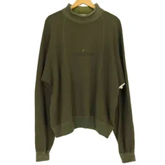ストーンアイランド STONE ISLAND 80s MASSIMO OSTI マッシモオスティ 本人期 ロゴ刺繍 モックネック ニット ジャンパー archive メンズ import：L のサムネイル