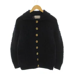 インバーアラン INVERALLAN カーディガン ニット ウール 紺 ネイビー 長袖 厚手 /YMのサムネイル