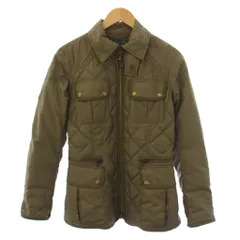 ラルフローレン RALPH LAUREN ダウンジャケット ジップアップ S カーキ /BMのサムネイル