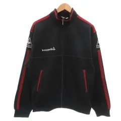 ルコックスポルティフ le coq sportif トラックジャケット O 黒 ブラック 赤 レッド 長袖 サイドライン スタンドカラー /MLのサムネイル