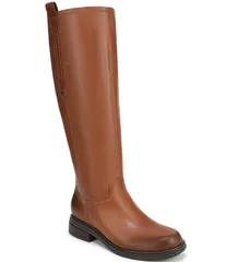 ナチュライザー レディース シューズ ブーツ・レインブーツ トール ブーツ レザー Naturalizer Ontime Leather Tall Boots English Teaのサムネイル