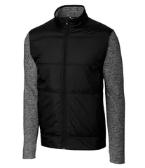 カッターアンドバック メンズ アウター ジャケット・ブルゾン トール ジャケット Cutter Buck Big Tall Stealth Performance Stretch FullZip Jaのサムネイル