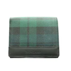 ラルフローレン RALPH LAUREN 二つ折り財布 レザー PVC マルチカラー 黒 ブラック 紺 ネイビー /SS ■OS ■GY42のサムネイル