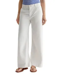 エージー レディース ボトムス カジュアルパンツ ワイドレッグ AG Caden Wide Leg Pants Powderのサムネイル