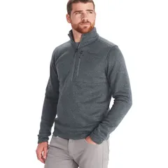 マーモット メンズ アウター ジャケット・ブルゾン フリース Marmot Drop Line 12Zip Fleece Jacket Mensteel Onyxのサムネイル